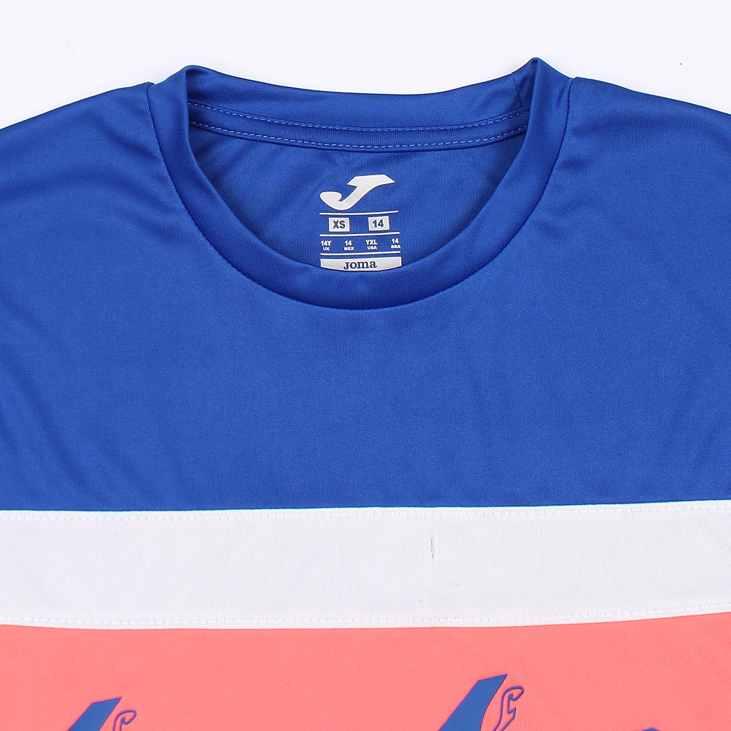 Joma Blizzard Summer Polyester T-shirt For kids-KTST-2196Royal Pink