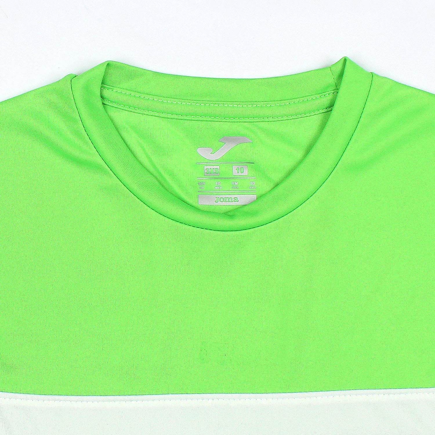 Joma Polyester Cyclone T-shirt For Boys-KTST-2192Flour Green Navy