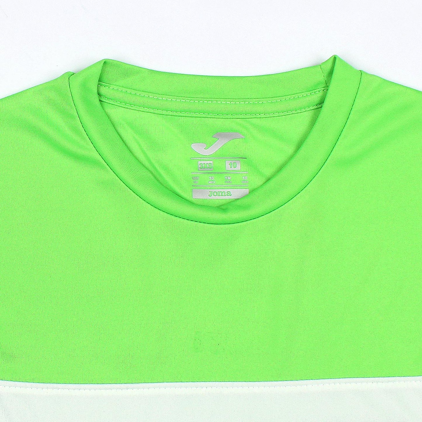 Joma Polyester Cyclone T-shirt For Boys-KTST-2192Flour Green Navy