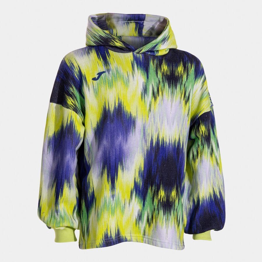 2675-Joma Metaverse Multicolor Hoodie For Kids-Yellow