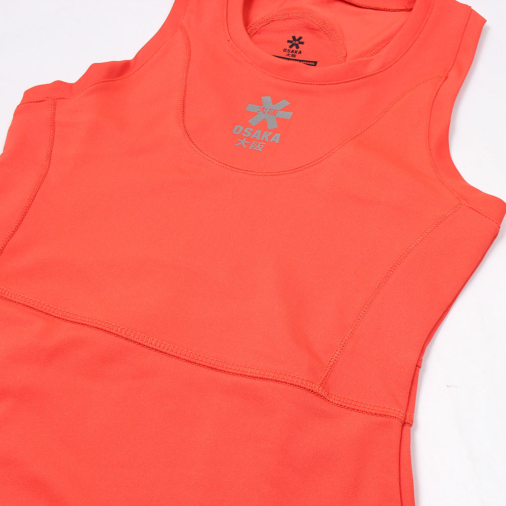 Osk Floucy Dress Women-2534-Orange