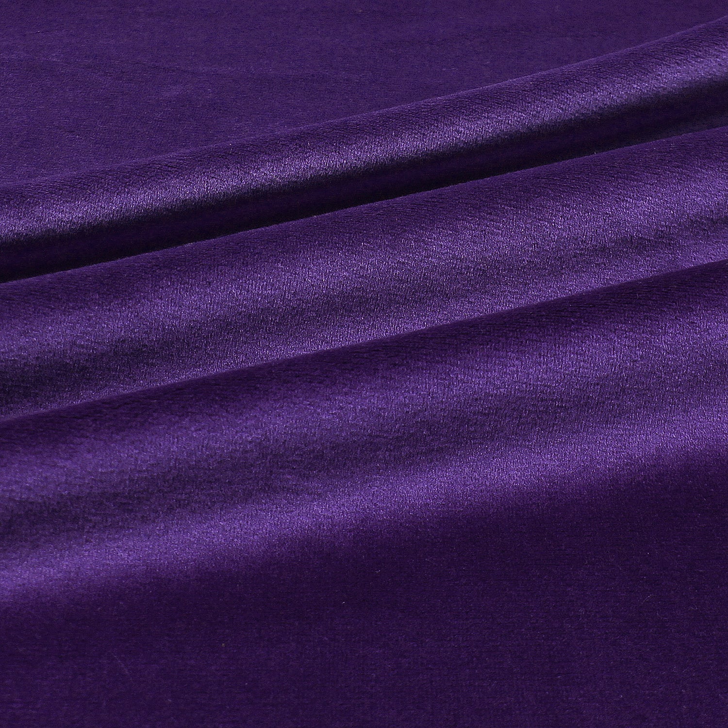 Velvet RoundNeck For Women-2353-Purple