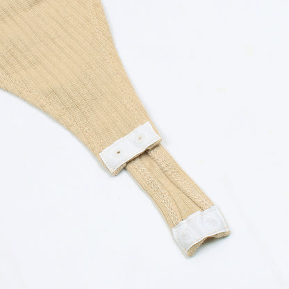 2294-Sleeveless Racer Neck Bodysuit Isawitfirst -Fx1038