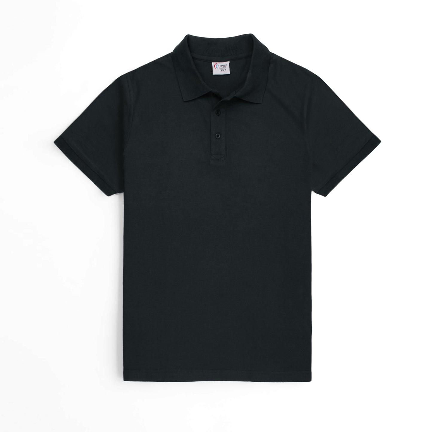 Fapak Plain Polo For Women-LPLO-2235-blk