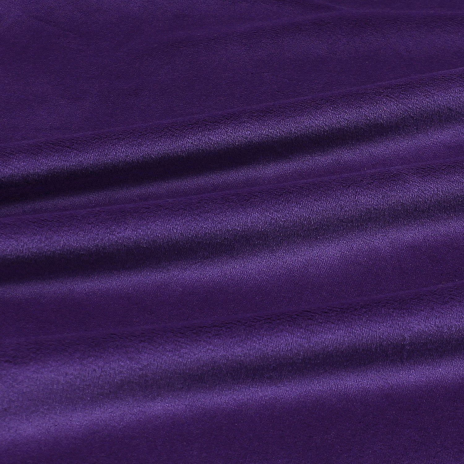 Velvet Turtle Neck For Women-2352-Purple