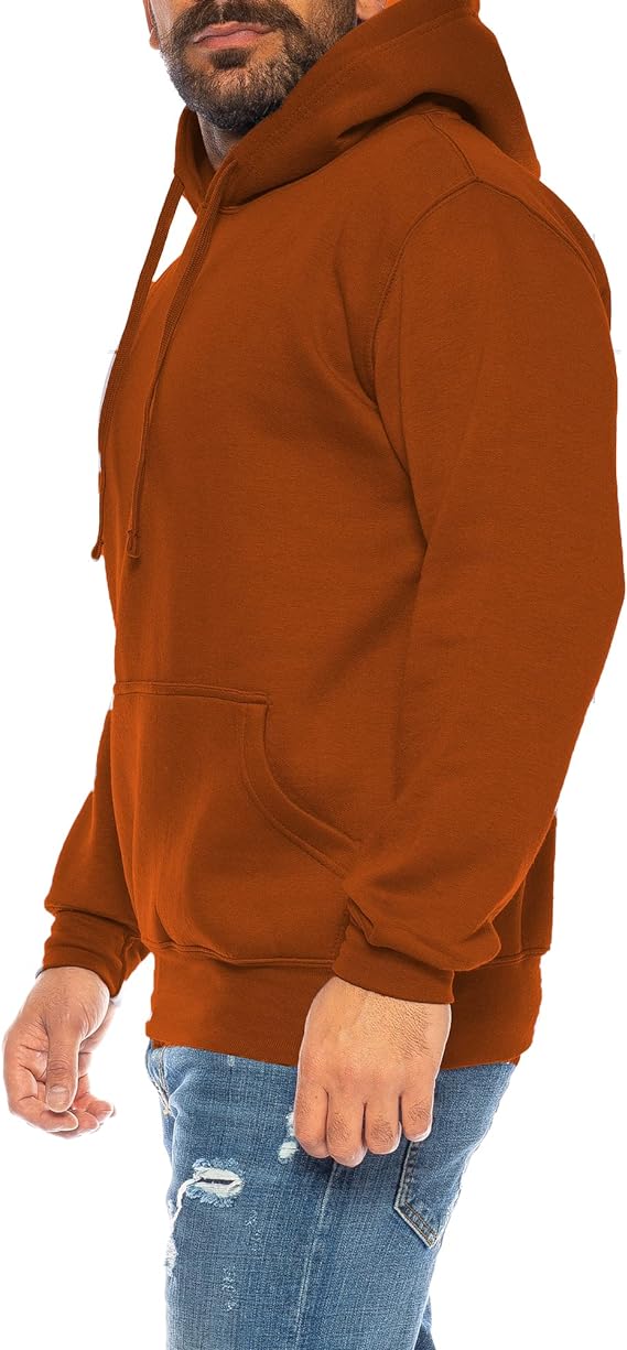 Raff & Taff Pullover Hood For Men-2312-Camel