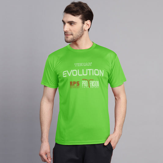 Tibhar Evolution Activewear T-shirt For Men-Green