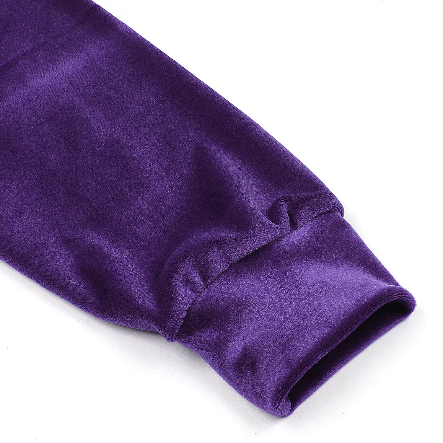 Velvet RoundNeck For Women-2353-Purple
