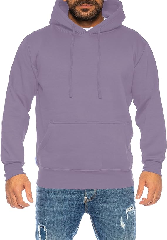 Raff & Taff Pullover Hood For Men-2312-lilac