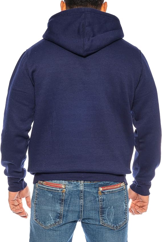 Raff & Taff Pullover Hood For Men-2312-Navy