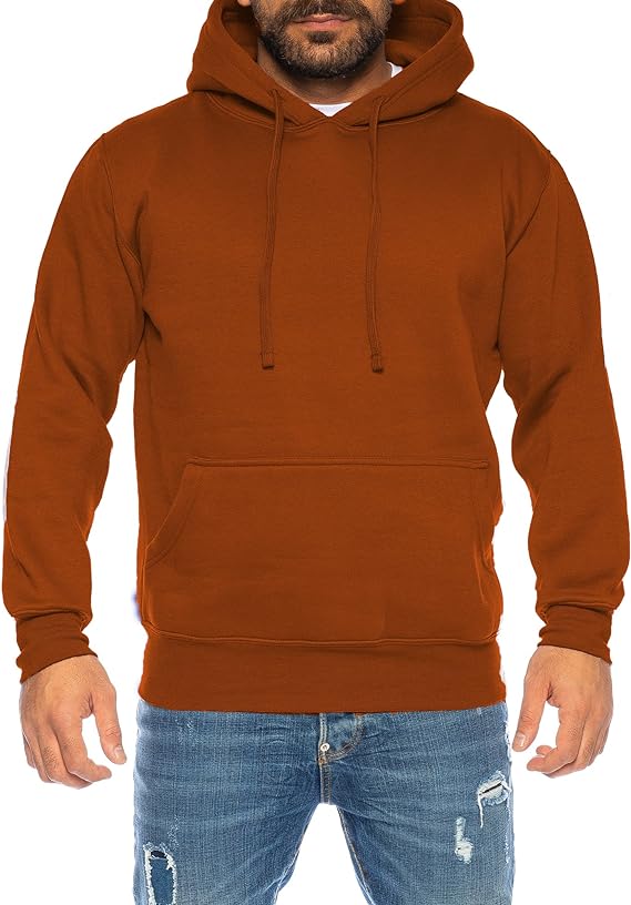 Raff & Taff Pullover Hood For Men-2312-Camel