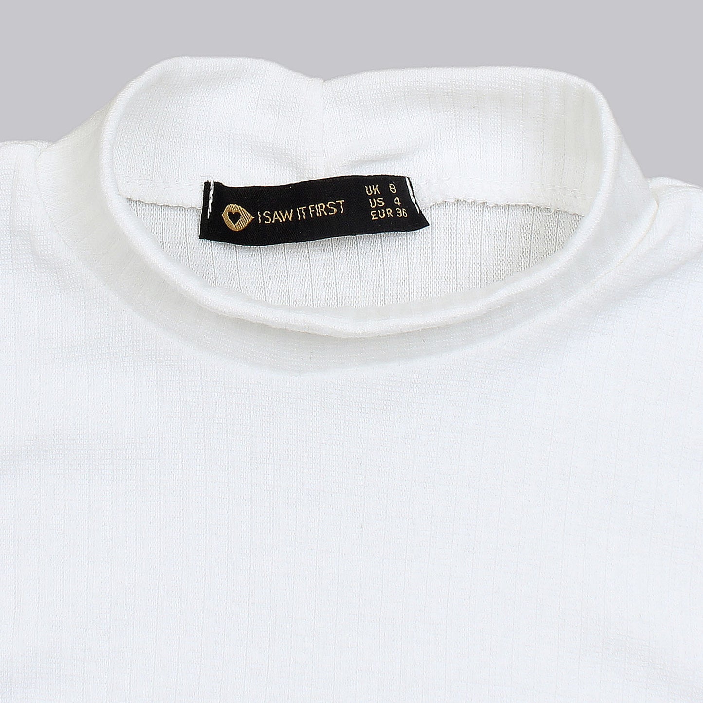 Full Sleeve High Neck CropTop Isawitfirst-2290-Fx1034