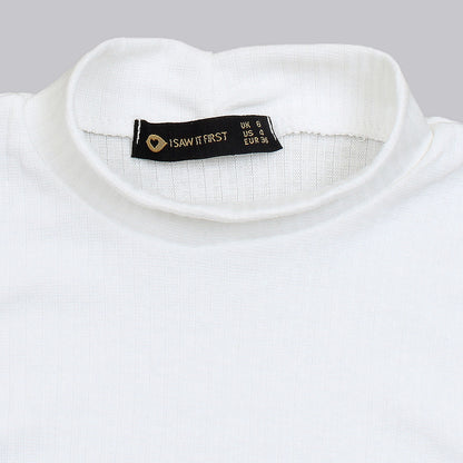 Full Sleeve High Neck CropTop Isawitfirst-2290-Fx1034