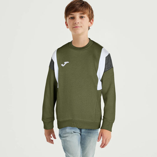 Joma Sweatshirt For Kids-KSWS-2007-Olive