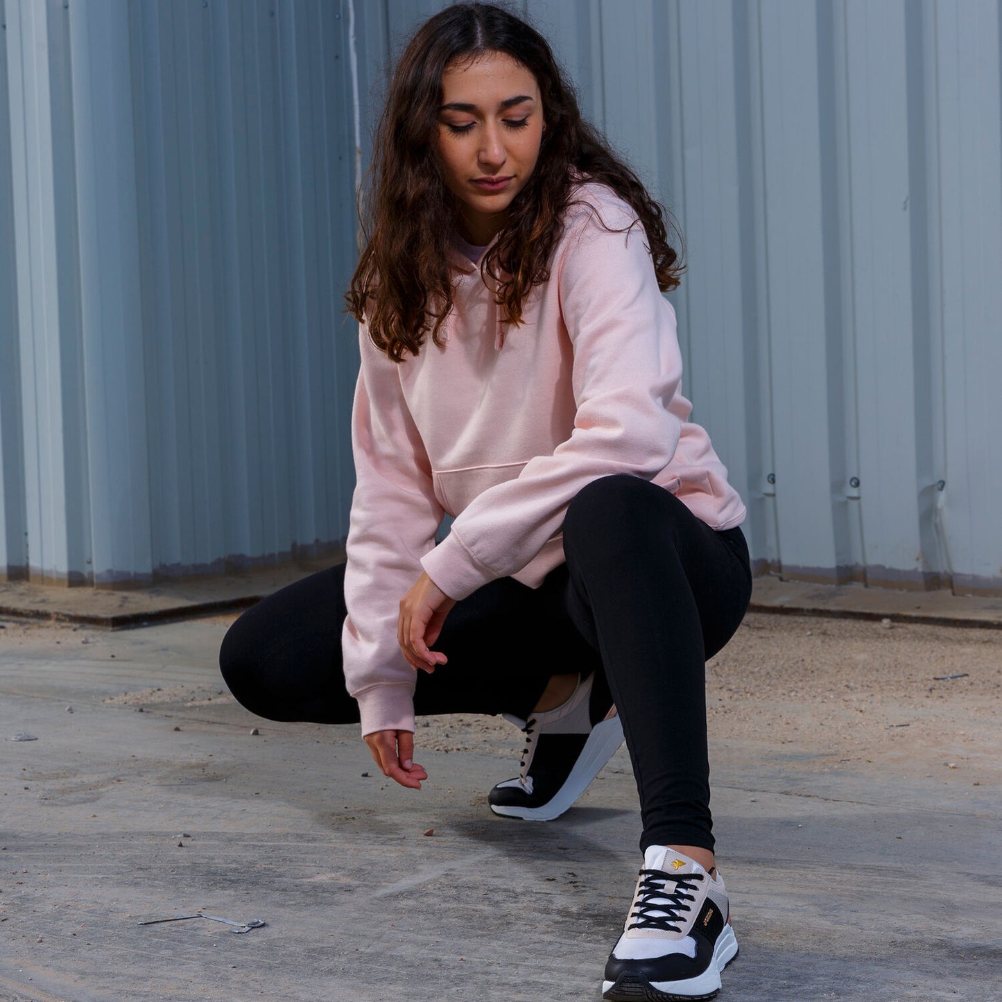 2750-JM Montana Pullover Hoodie For Women-Light Pink
