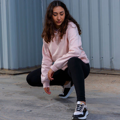 2750-JM Montana Pullover Hoodie For Women-Light Pink
