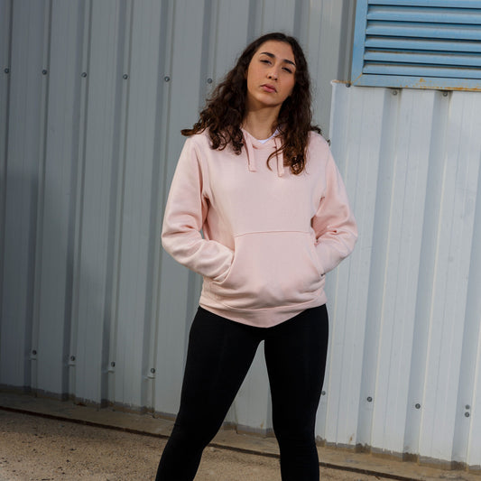 2750-JM Montana Pullover Hoodie For Women-Light Pink