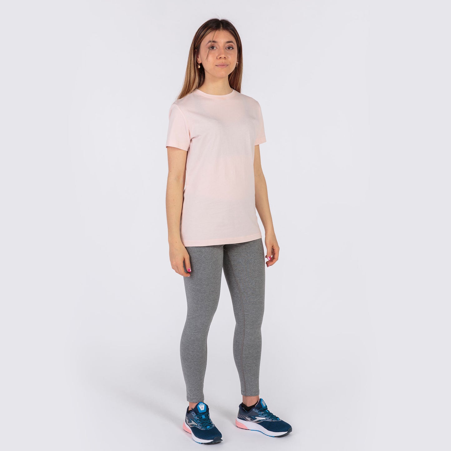 Joma Desert Round Neck T-shirt Women-2376-Light Pink