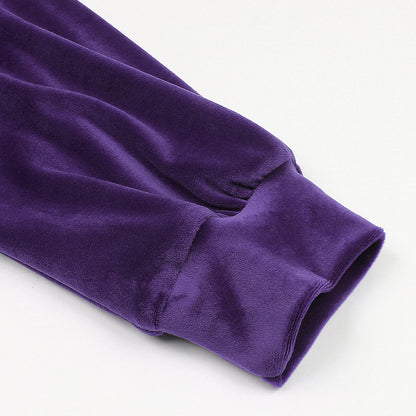 Velvet Turtle Neck For Women-2352