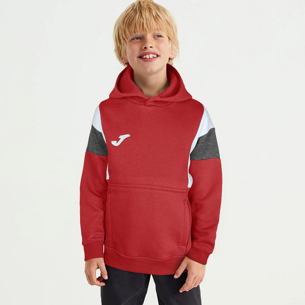 Joma Pullover Hood For Kids-KHDY-2005-Red