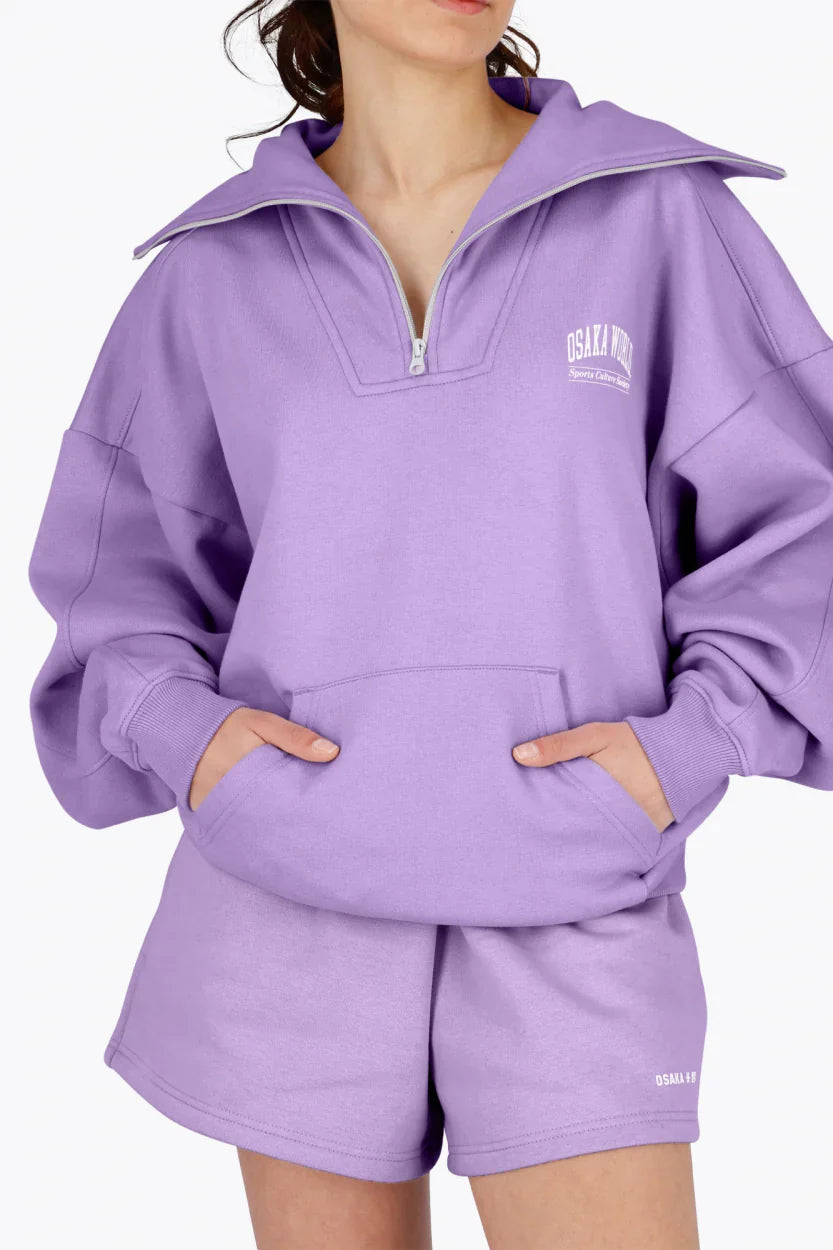 Osaka Women Half Zip Sweater-2310