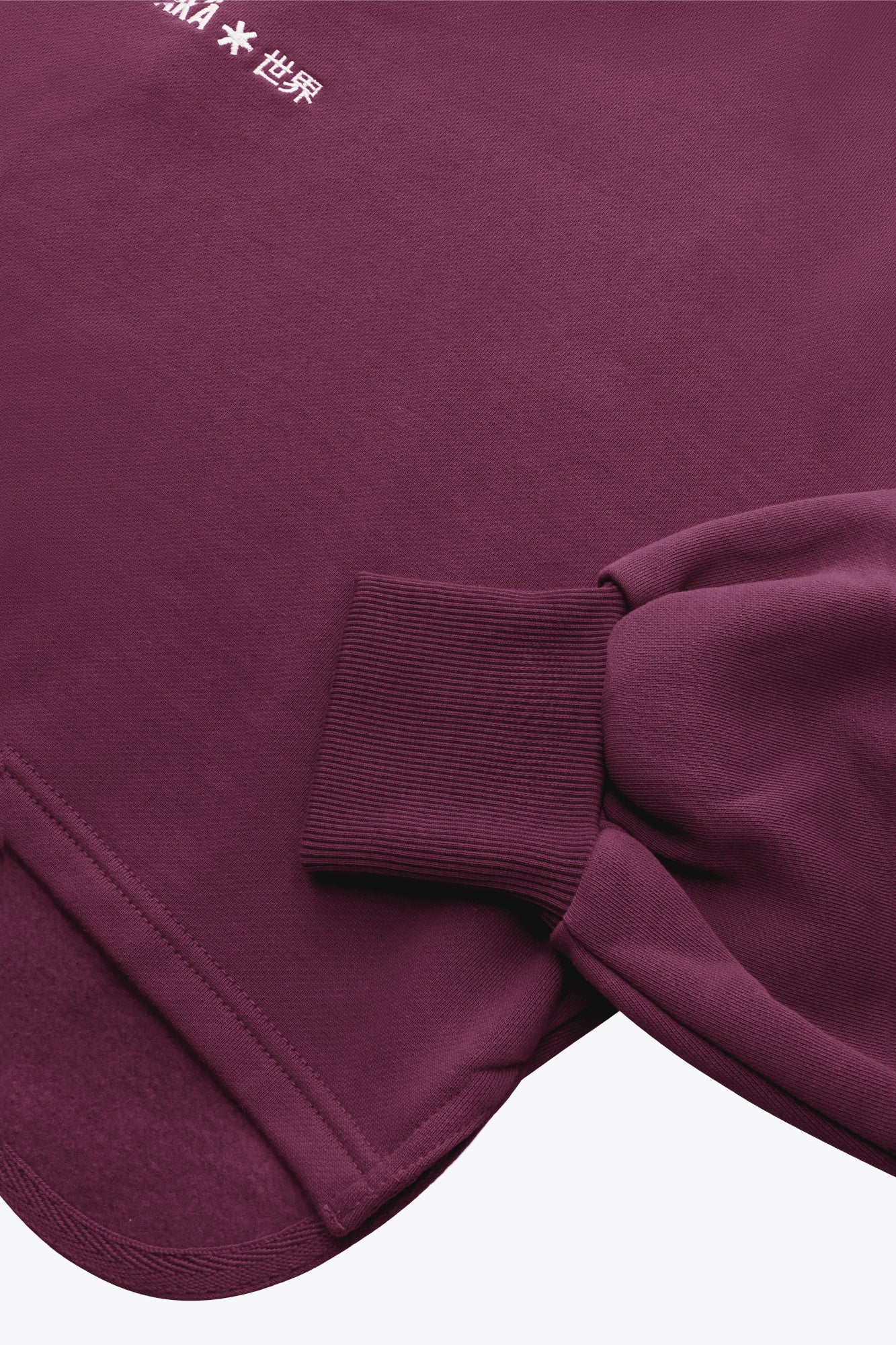 2735-Osk Women Crossed Back Drop Shoulder Sweater-Plum