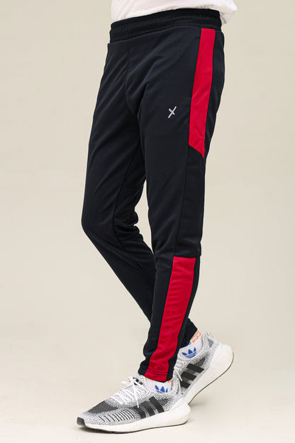 FX Dry-Fit Side Panel Trouser-2450-Black Red