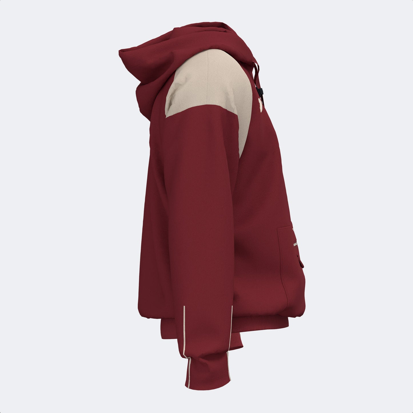 Joma Torino Pullover Hood Men-2568-Burgundy