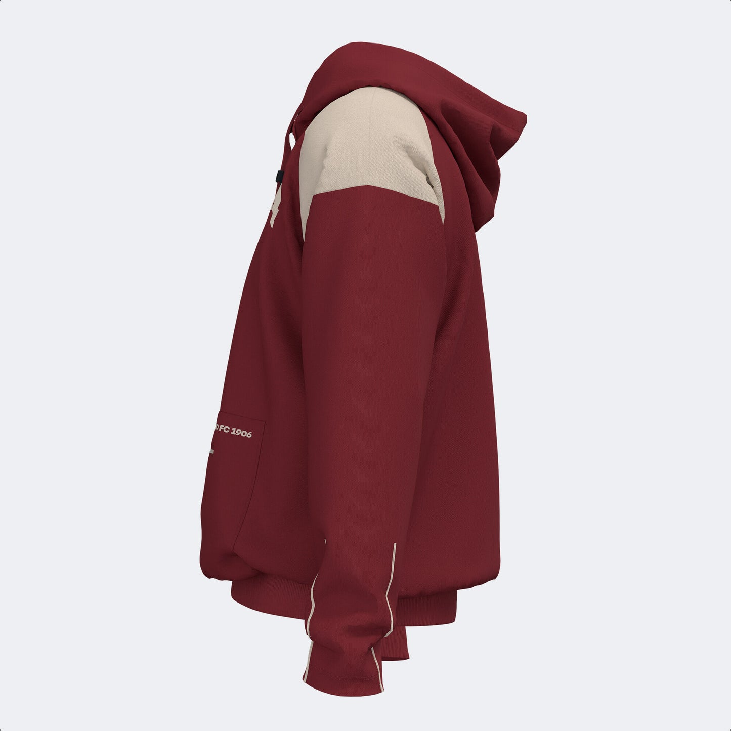 Joma Torino Pullover Hood Men-2568-Burgundy