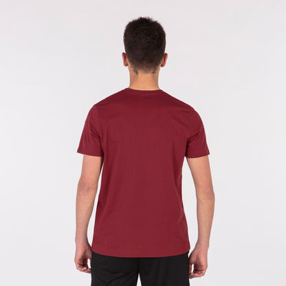 Joma Desert Plain Round Neck T-shirt Men's-2359-Burgundy