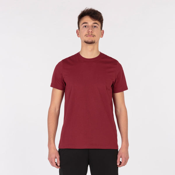 Joma Desert Plain Round Neck T-shirt Men's-2359-Burgundy