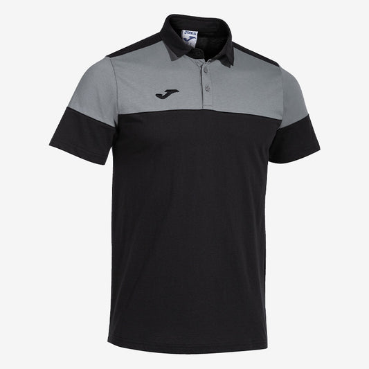 Joma Confort II Polo For Him-MPLO-2067 -Black Grey