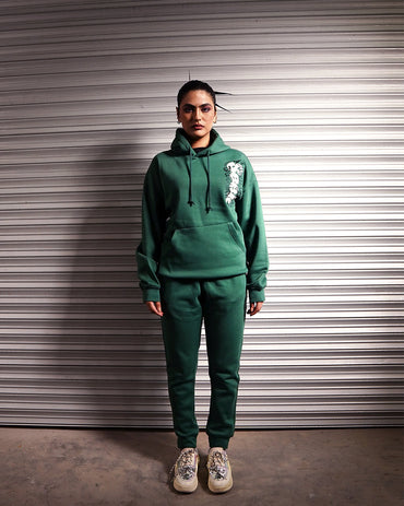 2772-Seek Within Unisex Coord Set-Green