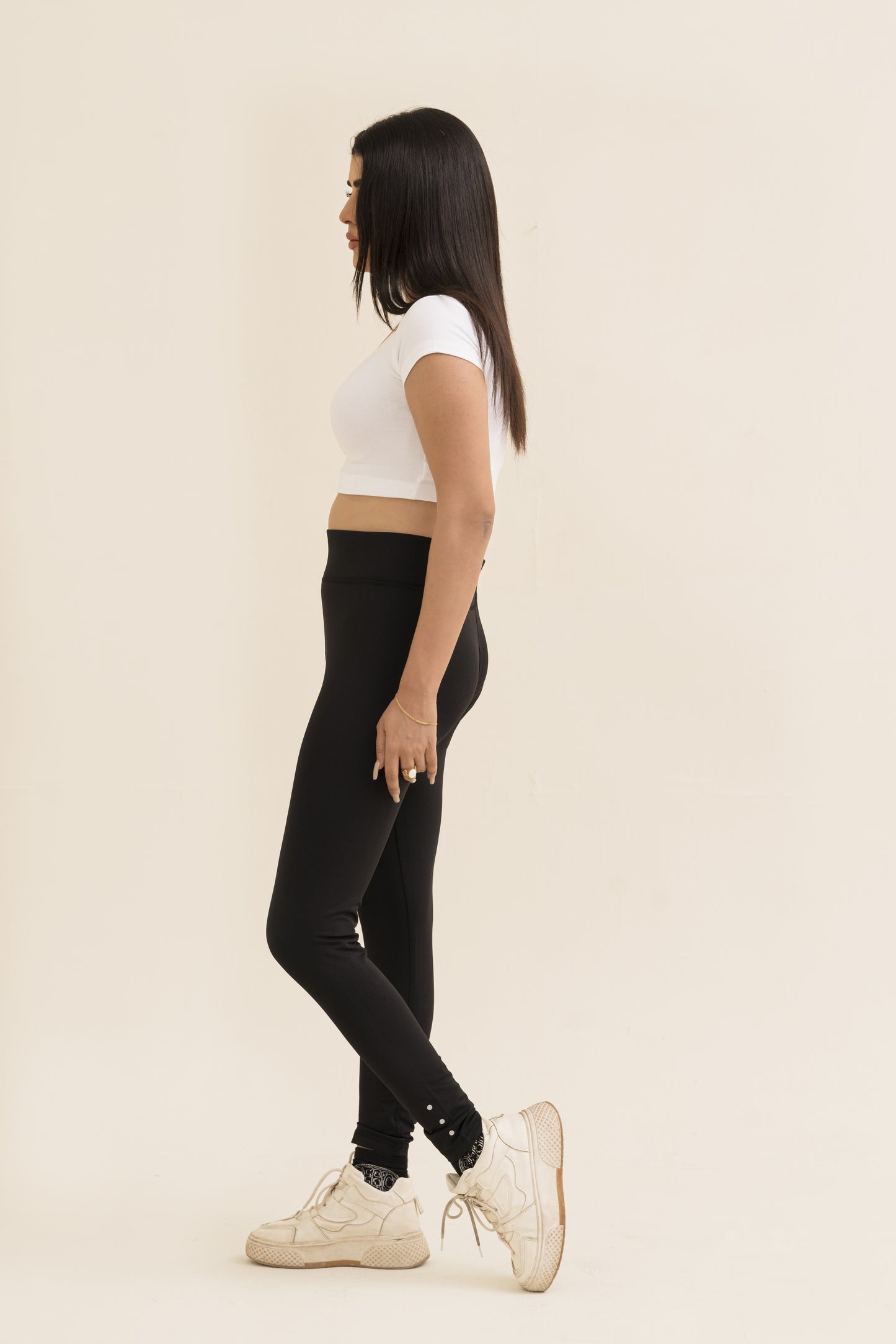 Banner Performance Yoga Pants / Legging Women-LGY-0036-Black