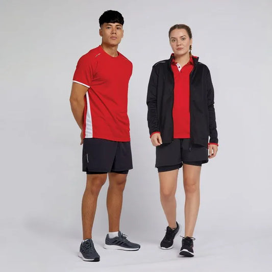 2679-Banner Essentials 2-in-1 Shorts For Men-Black