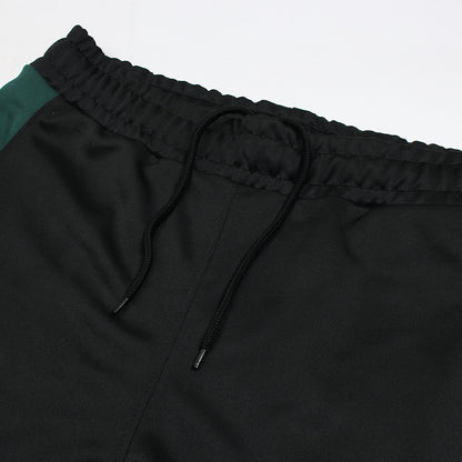 2672-FX Dry Fit Side Panel Men Trouser-FX004-Black Green