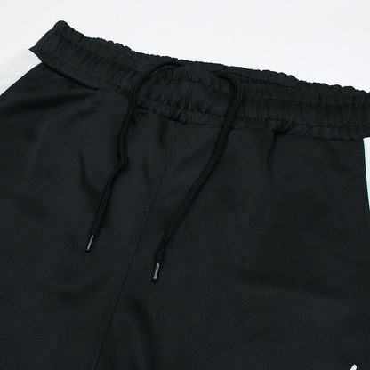 2672-FX Dry Fit Side Panel Men Trouser-FX004-Black White