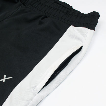 2450-FX Dry-Fit Side Panel Trouser-FX001-Black White