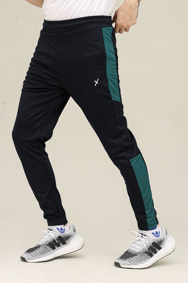 FX Dry-Fit Side Panel Trouser-2450-Black Green