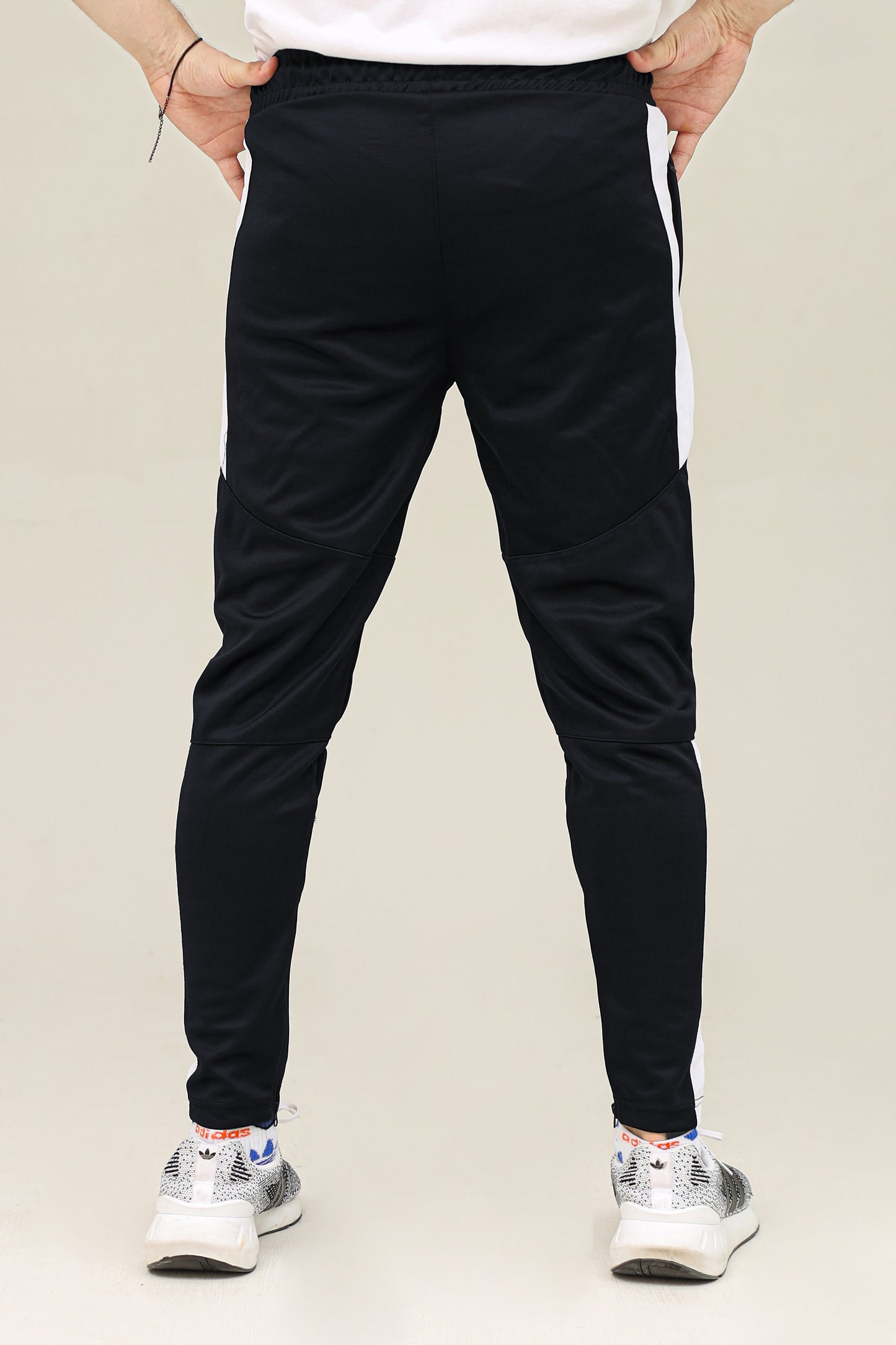 FX Dry-Fit Side Panel Trouser-2450-Black White