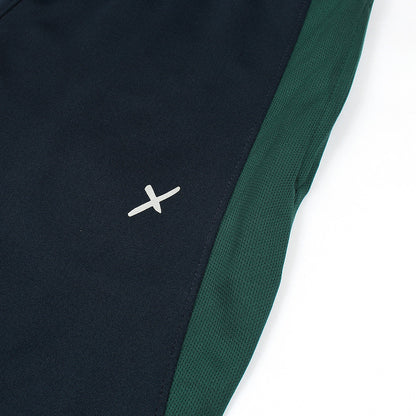2672-FX Dry Fit Side Panel Men Trouser-FX004-Navy Green