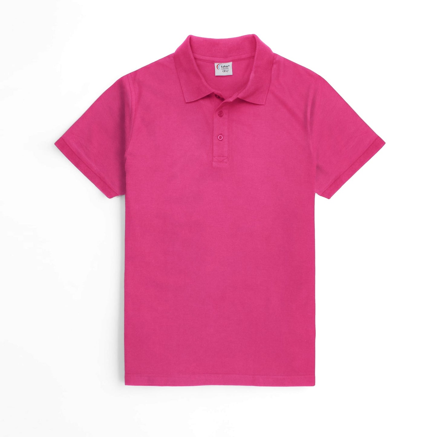 Fapak Plain Polo For Women-LPLO-2235-Pink