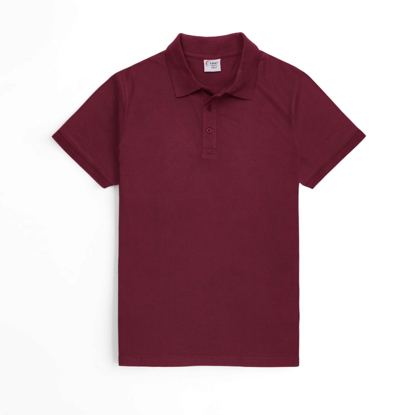 Fapak Plain Polo For Women-LPLO-2235-Maroon