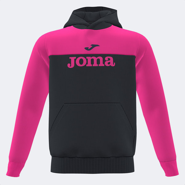 Joma Park Hood Girls-2510-Black Fuchsia