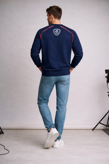 3002-Scania Men Sweatshirt-Navy