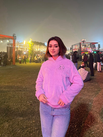 2763 Sherpa Furr Teddy Bear Hood For Women