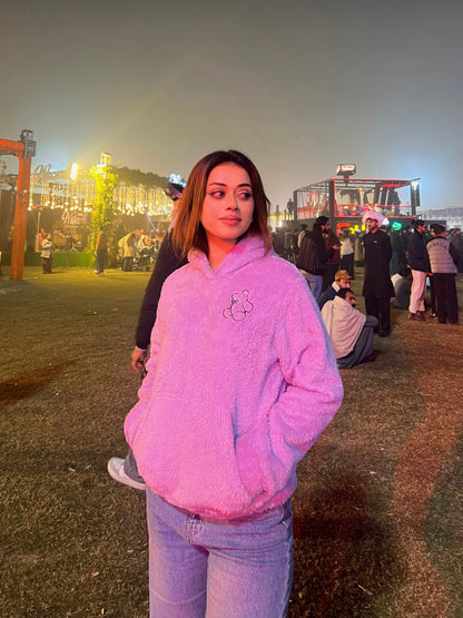 2763 Sherpa Furr Teddy Bear Hood For Women