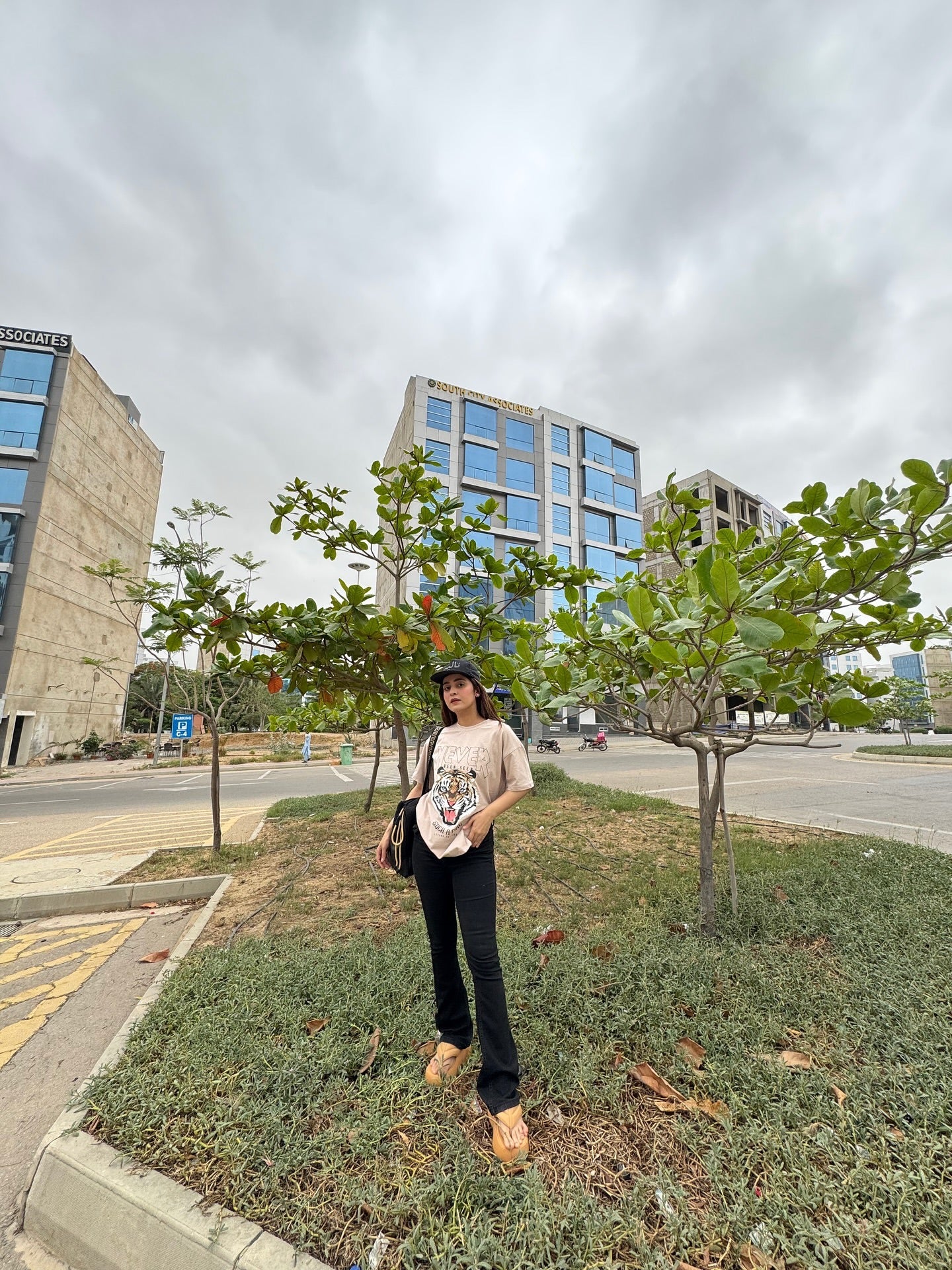 Never Tiger Print T-shirt For Women