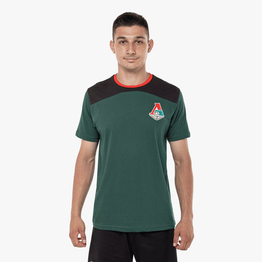 Joma Lokomotive T-Shirt-2551-Green Black