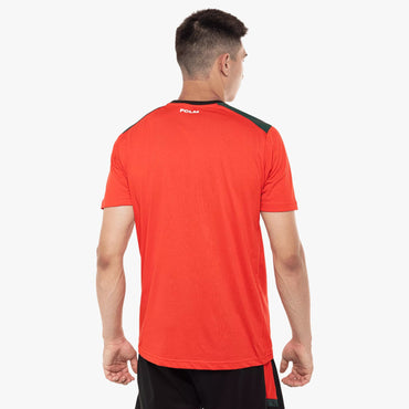 Joma Lokomotive T-Shirt-2551-Red Green